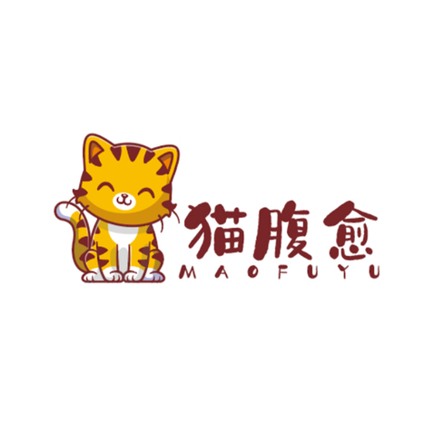 猫腹愈logo设计