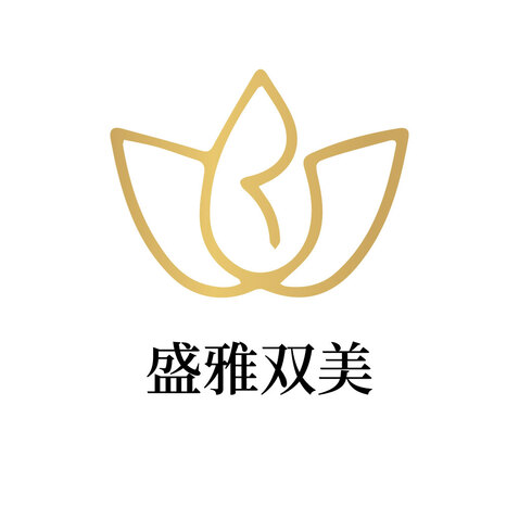 圣雅双美logo设计