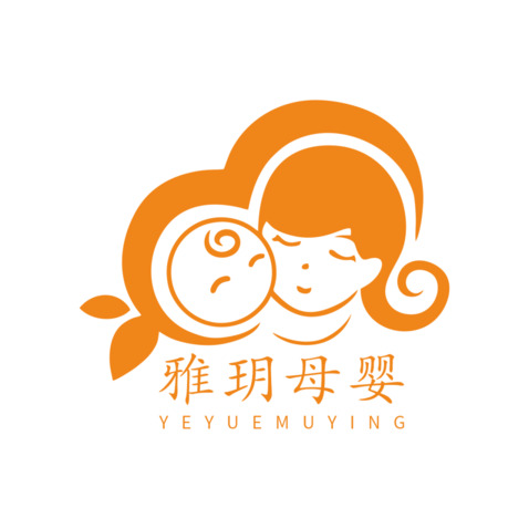 雅玥母婴logo设计