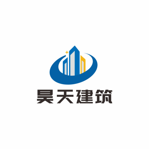 昊天建筑logo设计