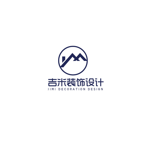 吉米装饰logo设计