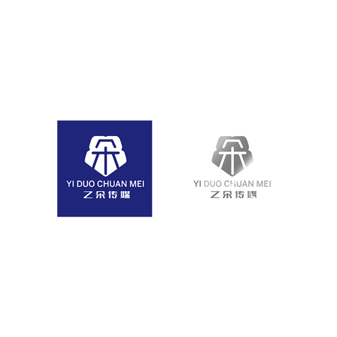 亿朵传媒logo设计