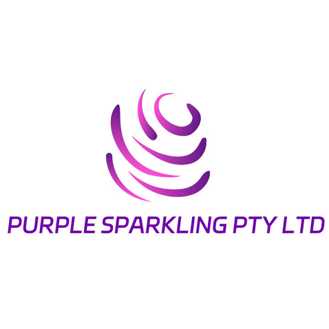 Purple Sparkling Pty Ltdlogo设计