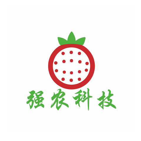 强农科技logo设计