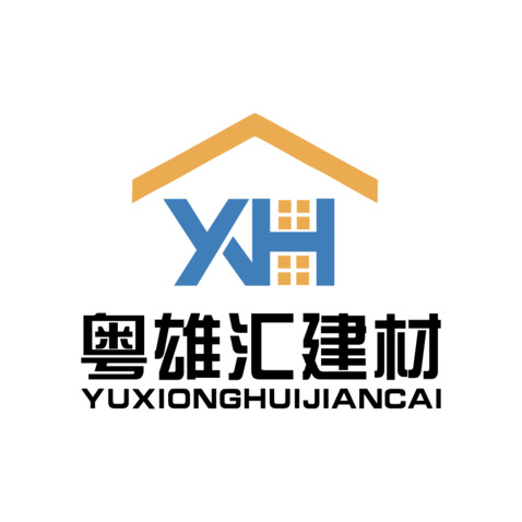 粤雄汇建材logo设计