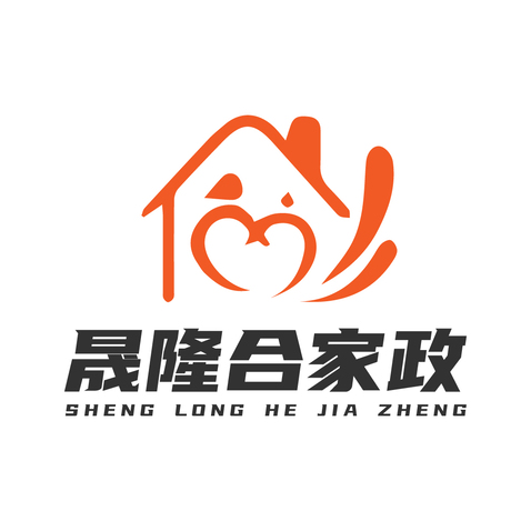 晟隆合家政logo设计