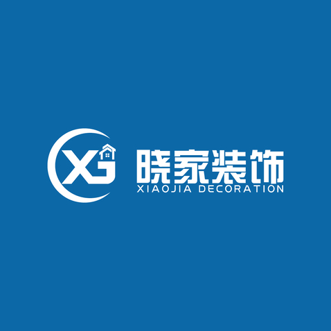 晓家装饰logo设计