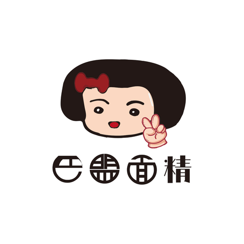 巴盟面精logo设计