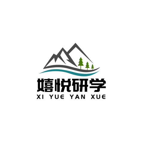 嬉悦研学logo设计