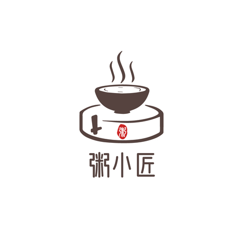 粥小匠logo设计