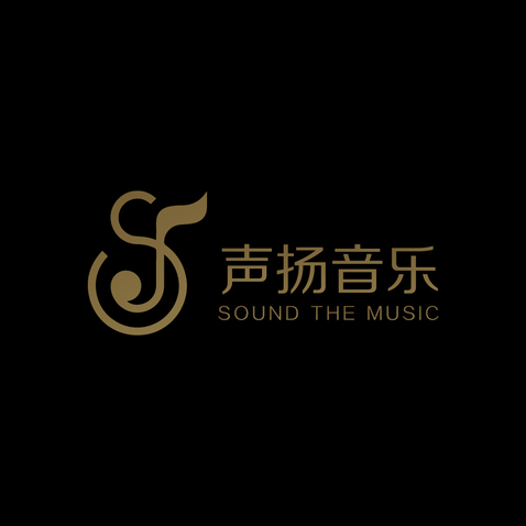 声扬音乐logo设计