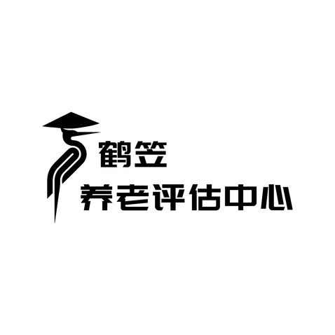 鹤笠logo设计