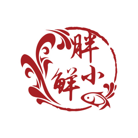 胖小鲜logo设计