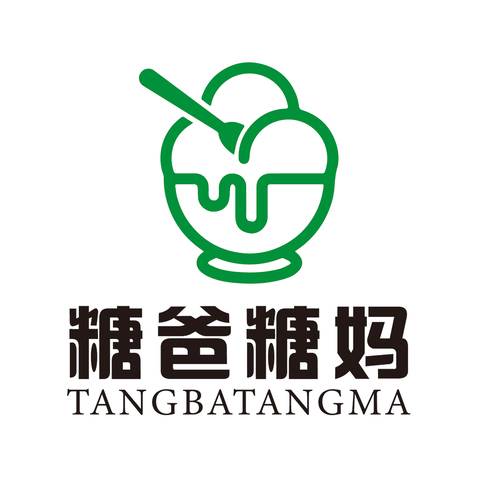 糖爸糖媽logo設計