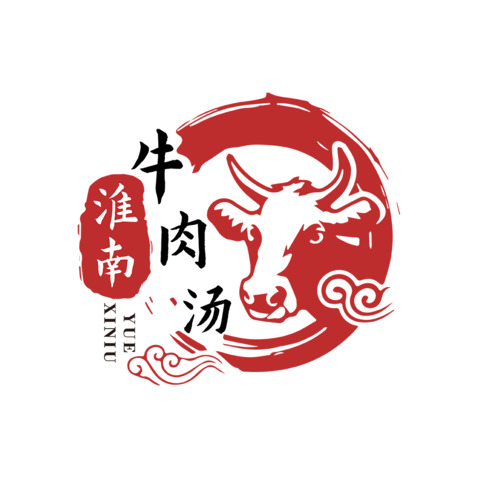 淮南牛肉汤logo设计