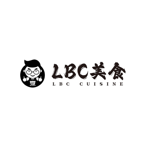 LBC美食logo设计