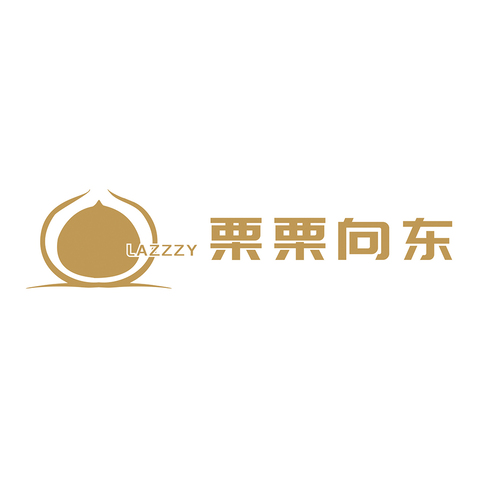 栗栗向东logo设计