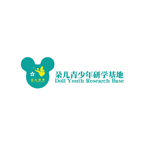 朵儿研学logo设计