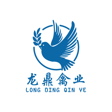 龙鼎禽业logo设计