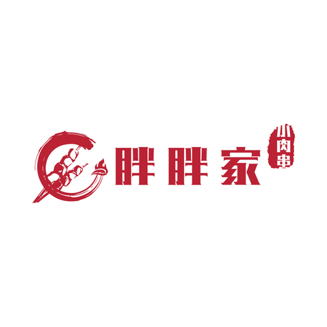 胖胖家logo设计