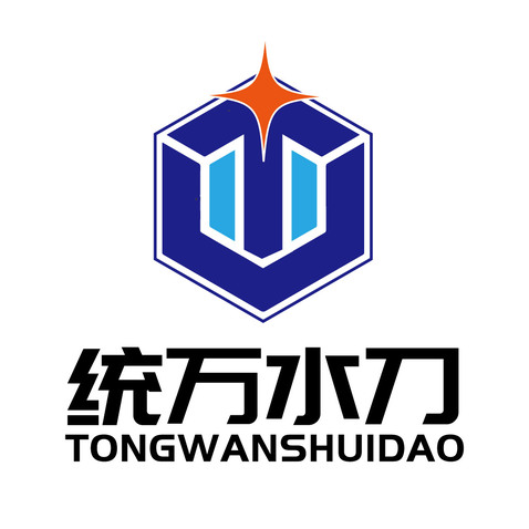 统万水刀logo设计