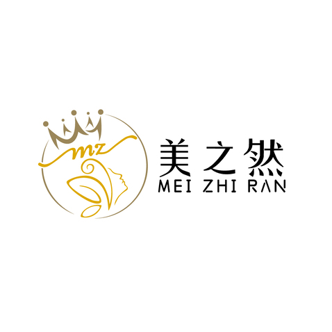 美之然logo设计