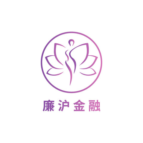 廉沪金融logo设计