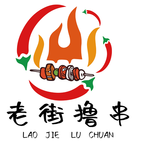 l撸串logo设计