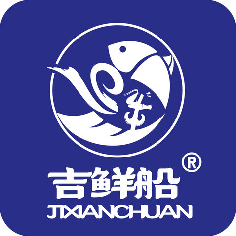 吉鲜船logo设计