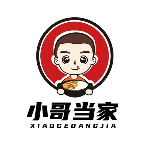 小哥当家logo设计