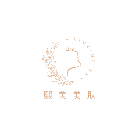 熙美美肤logo设计