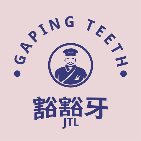 豁豁牙logo设计