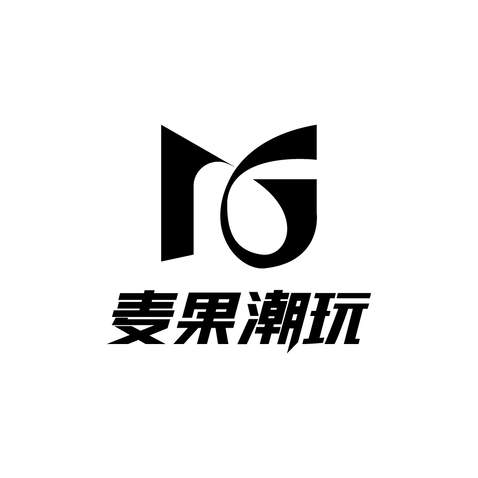 麦果潮玩logo设计