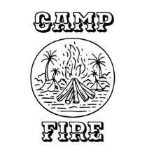 篝火露營logo